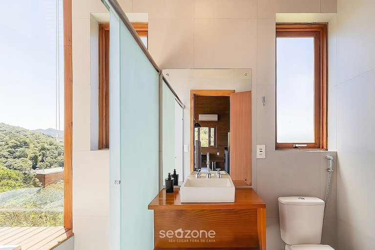 Bathroom, Cabana de Luxo na Serra Catarinense Vst018, Anitápolis