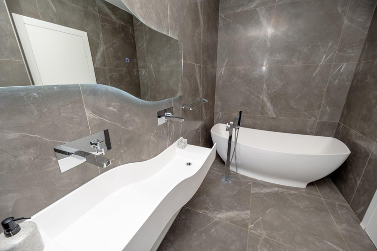 Bathroom 4, Contemporary Zadar Villa 4 Bedrooms Villa Barako Prestige, Nin