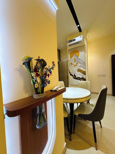 Dining 4, Lushplus Living Shortlet, AbujaMun
