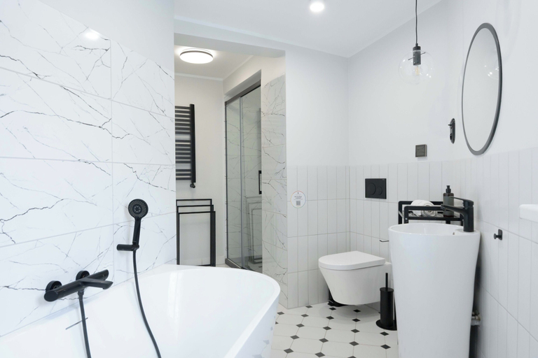 Bathroom 5, Parkowa 33 Beach Loft by Lion Apartment, Sopot