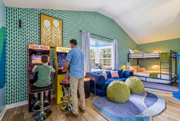 Room 2, Urban Haven Indy Hot Tub Game Room, Indianapolis
