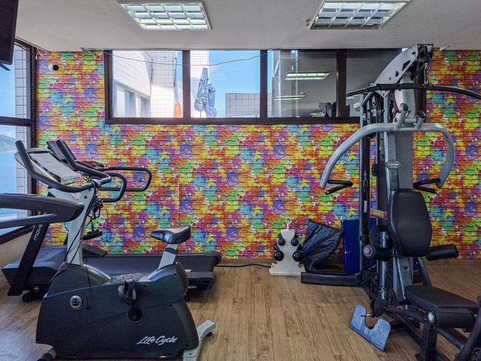 Fitness facility 5, SHB Brilho do Mar Vista para o Oceano, Santos
