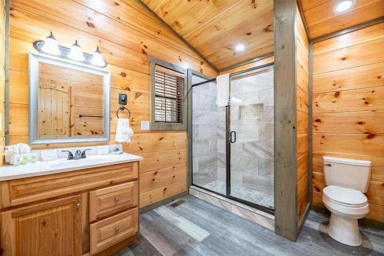 Bathroom, Country Bear Hideaway, Sevier