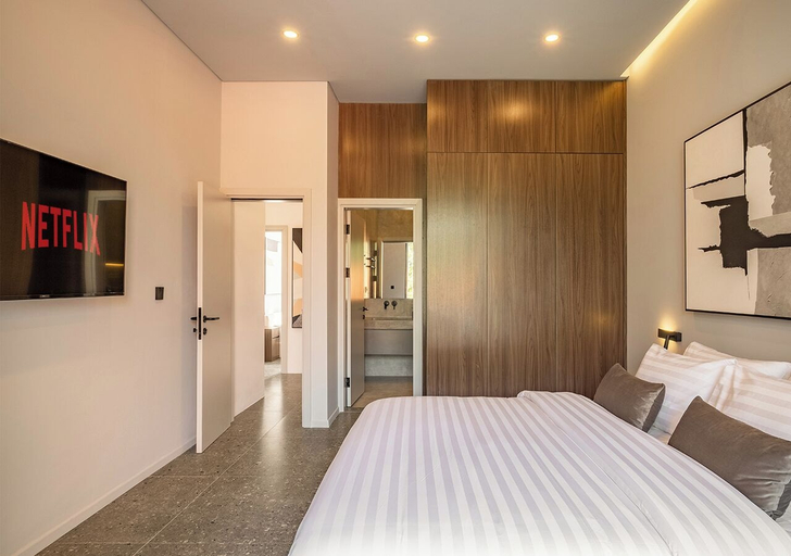 Room 3, Chic 2BR Umalas Villa with Workspace, Badung