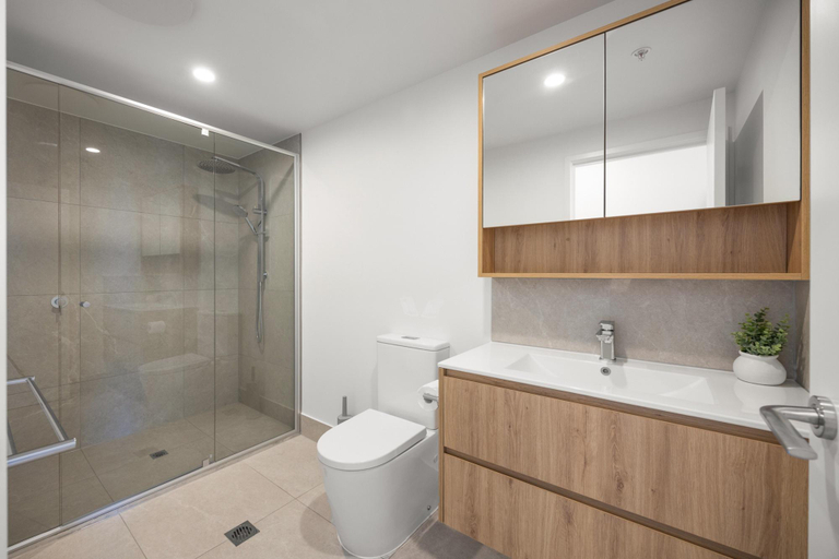 Bathroom 1, Poolside 2-Bed Apartment at Lake Kawana, Caloundra - Kawana