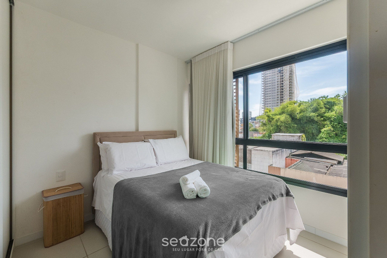 Room 3, Apt 400m From Beach w/ Pool in the Bldg. Blb0402, Salvador