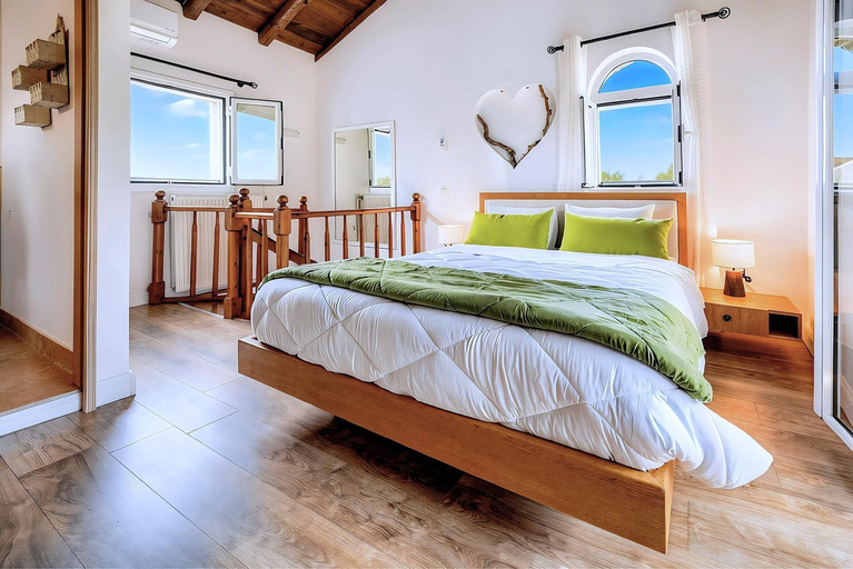 Bedroom 3, Villa Claire Corfu,Green Private Villa near Resort, Ionian Islands