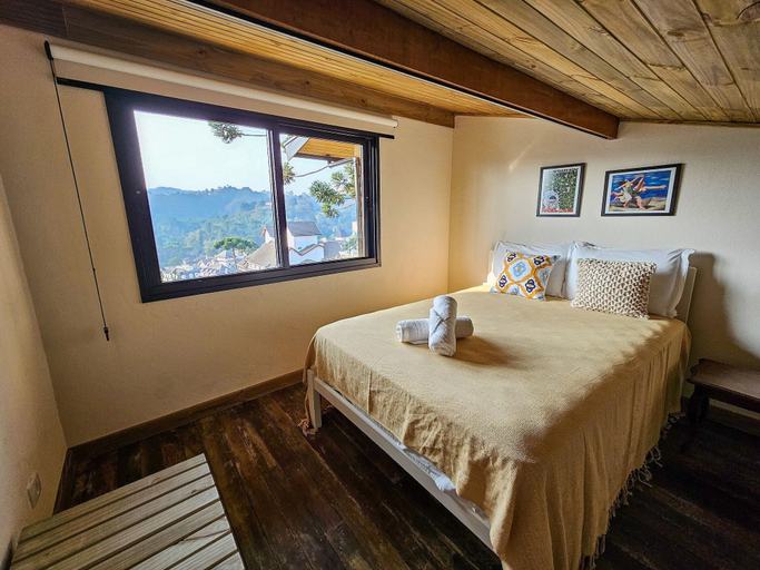 Bedroom 3, Estudios no Capivari by The Lodges, Campo Limpo Paulista