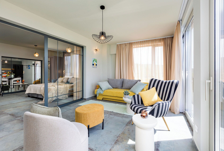 Living room 3, Apartments Menigo Manzoni, Punat