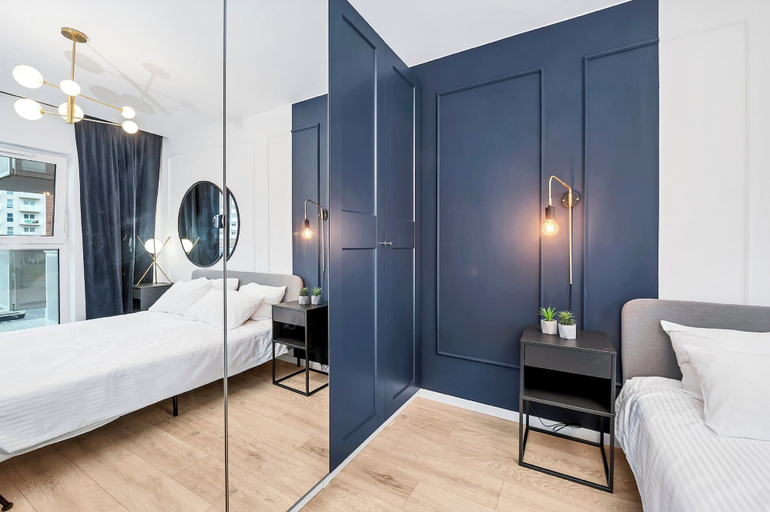Room 2, Elegant Apartment Near Vitsula River, Łódź