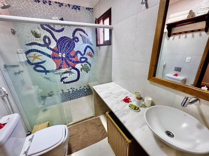 Bathroom 4, Pousada do Vale, Fernando de Noronha