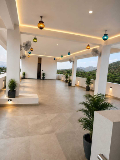 Terrace/patio, The Art of Field, Udaipur