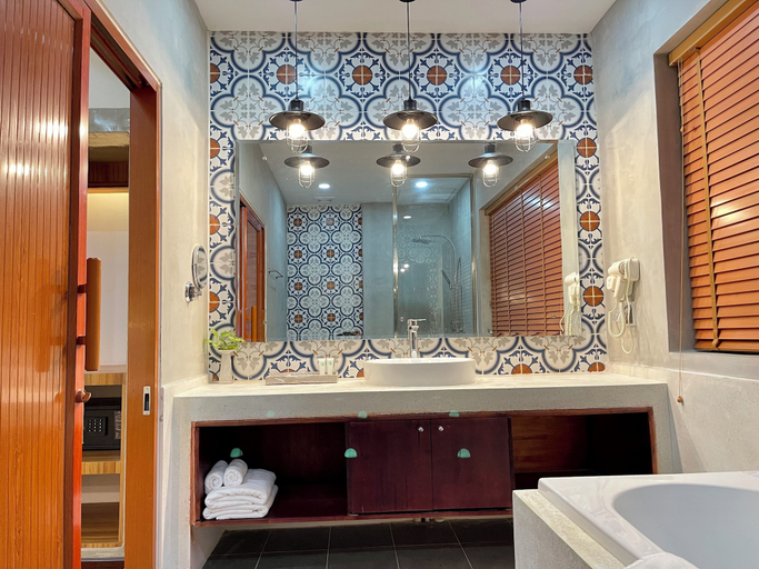 Bathroom 4, Cambana La Rivière Hotel, Svay Pao