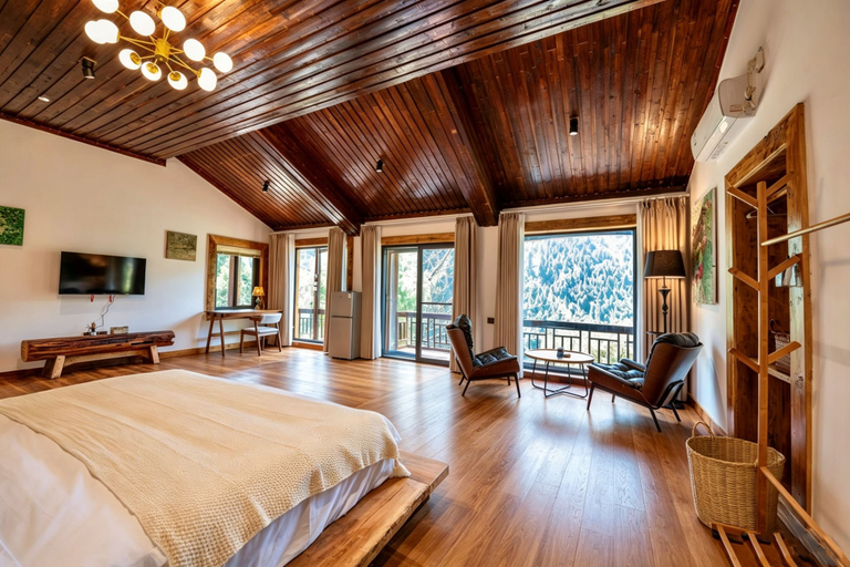 Room 3, Chaoxi Alpine Lake Cabin, Zhangjiajie