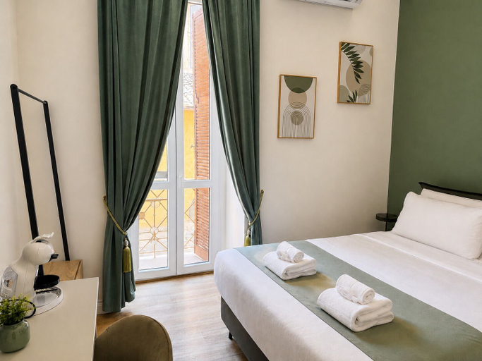 Bedroom 3, The Corso Rome - Guest House, Rome