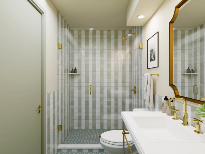 Bathroom 5, Hotel Margot, Escambia