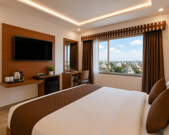 Room 5, Wanderama Hotel Shreedhar , Dwarka, Devbhumi Dwarka