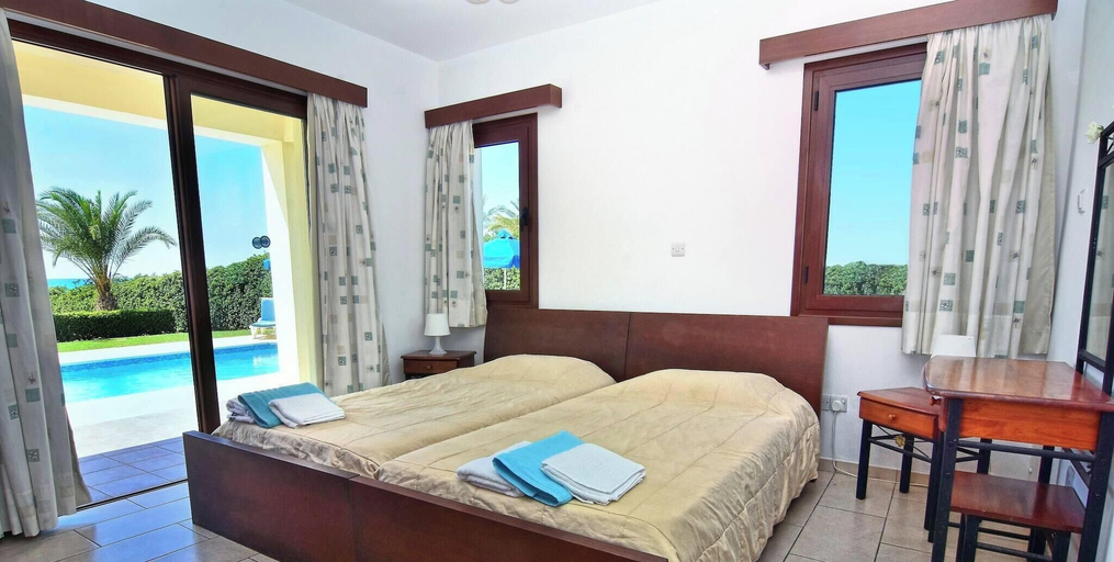 Bedroom 3, Nature - Direct To Sandy Beach, Impressive Villa, Quiet Area