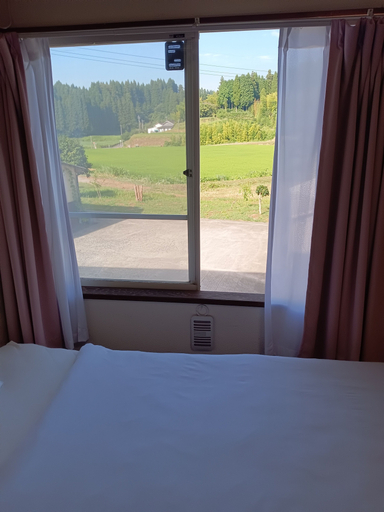 View from room, guest house mami, Taketa