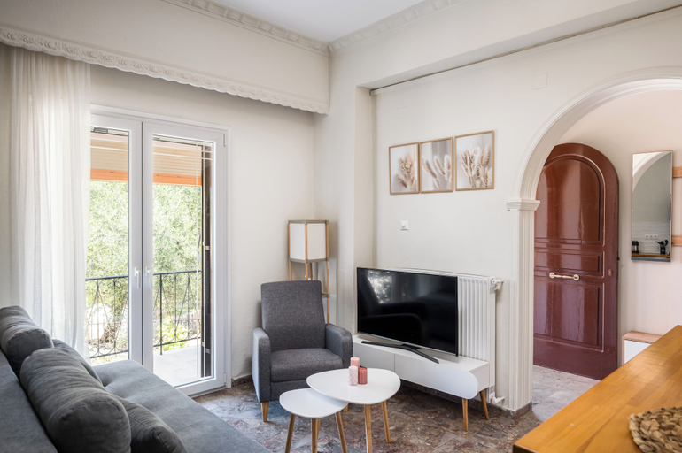 Living area 5, Stavros Two-Bedroom House by Konnect, Ionian Islands