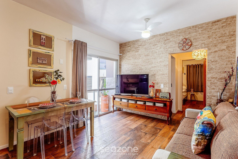Living area 3, Apt With BBQ 550m From Canasvieiras Beach Vdm303, Florianopolis