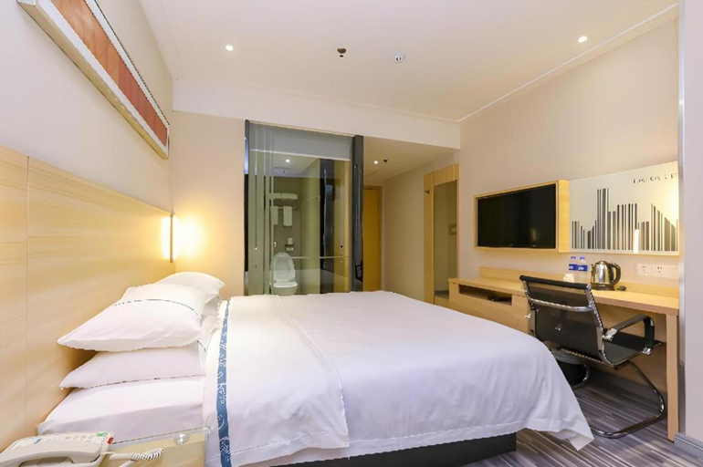 Bedroom 2, City Comfort Inn zhongshan Lihe Square Walmart, Zhongshan