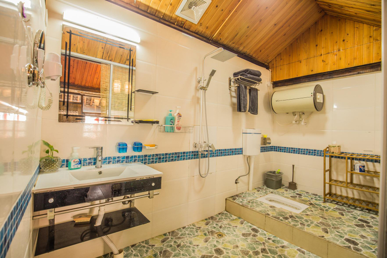 Bathroom 4, Full Moon Inn Lijiang - Lijiang Shuhe Manyue Inn, Lijiang