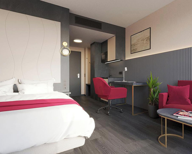 Room 4, PLAZA Residence Mannheim, Mannheim