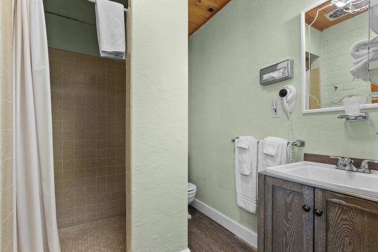 Bathroom 5, Sierra Retreat Motel, Mono