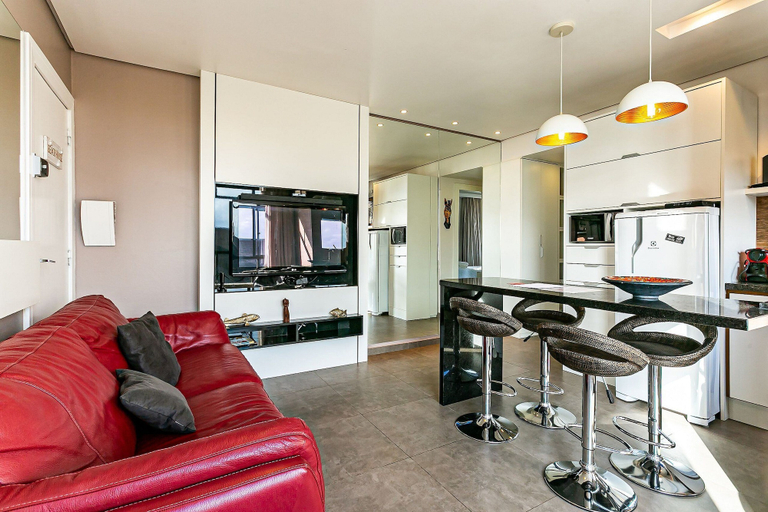 Living area 5, Apartment on the Sand in Jurere Jbm202, Florianopolis