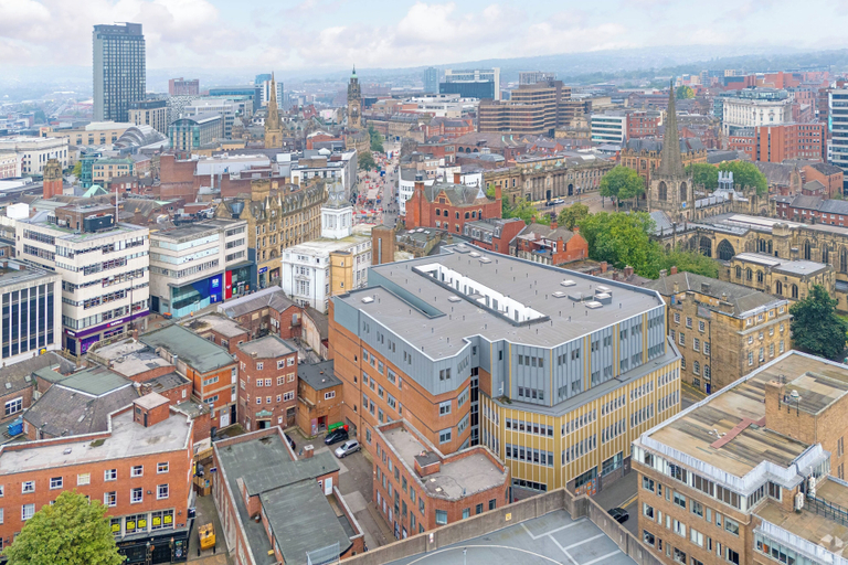 Aerial view 2, Student Only The Paper Works, Sheffield
