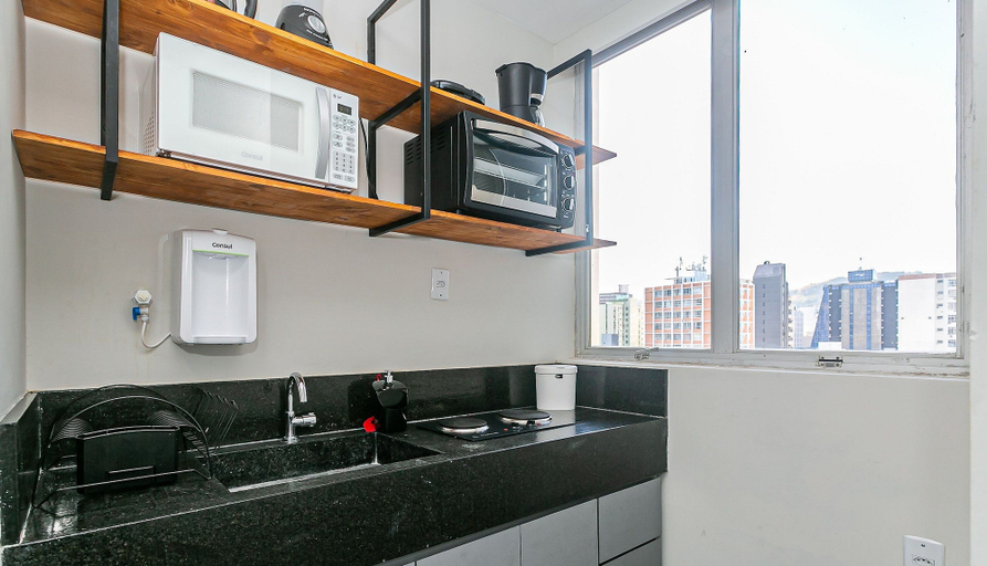 Private kitchen, Comfortable apt the Center of Florianopolis Vlr801, Florianopolis