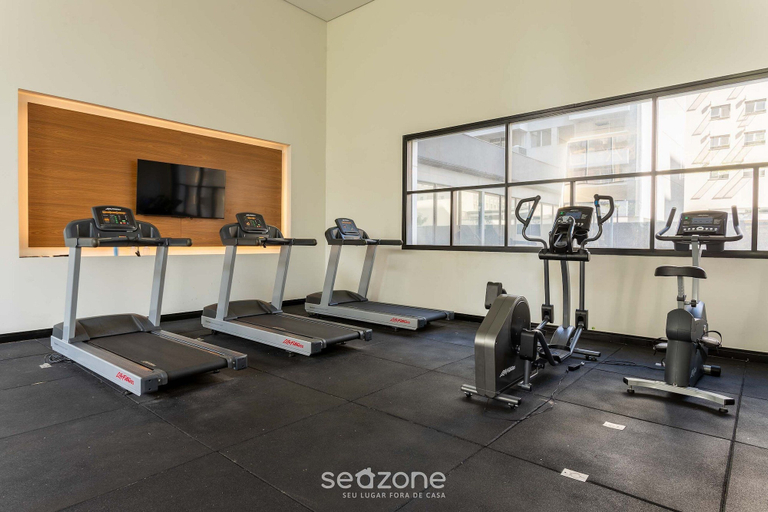 Fitness facility, Studio w/ Balcony in Bela Vista Vnu1613, São Paulo