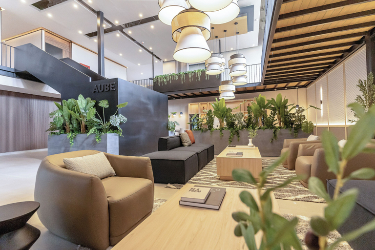 Lobby 3, Hotel AUBE, Zapopan