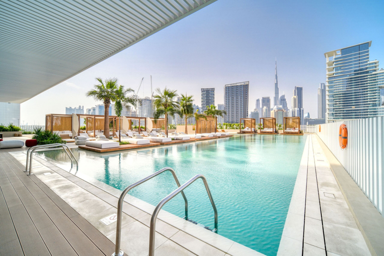 Room 3, Relaxed Studio in Upside w Burj View, Dubai