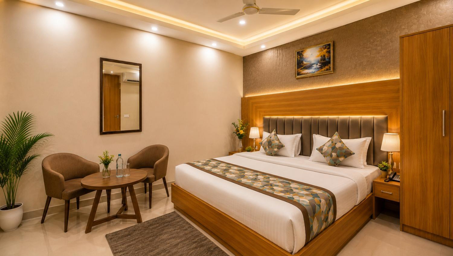 Bedroom 2, Hotel Smart Landing Suites, Delhi