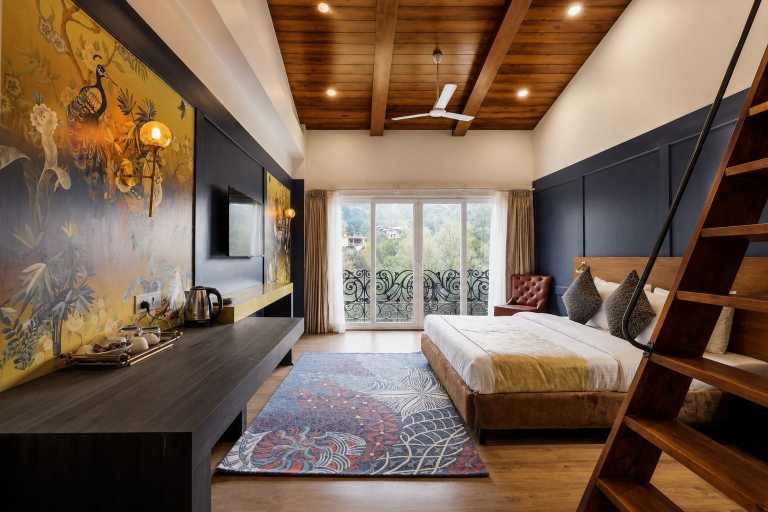 Bedroom 2, The Voyage Resort, Manali, Kullu
