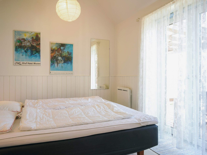 Bedroom 3, Sunlit Holiday Home in Bornholm near Sea, Bornholm