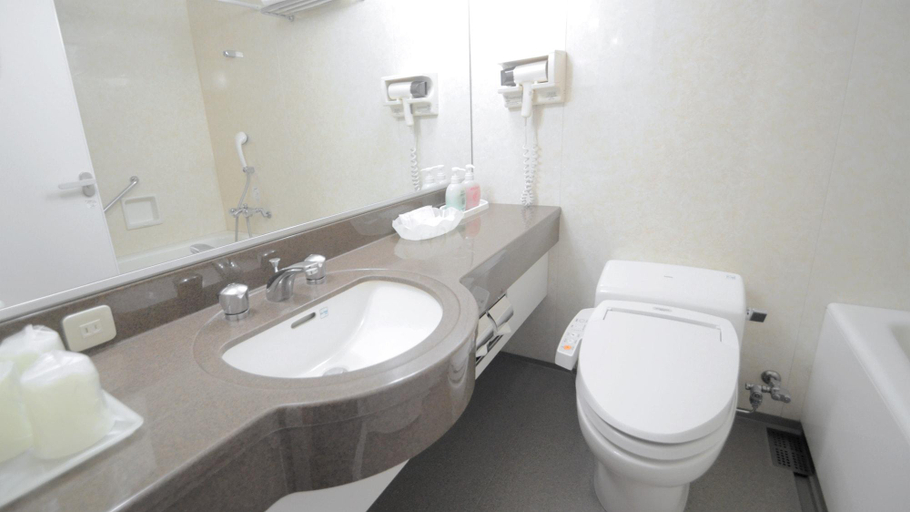 Bathroom, Hotel New Chikou, Wakkanai