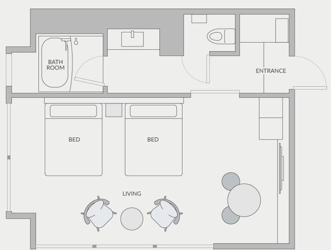 Floor plan 2, FAV LUX Asahikawa, Asahikawa
