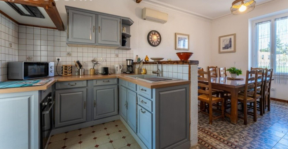 Private kitchen, Spacious Holiday Home for 10 Person, Gard