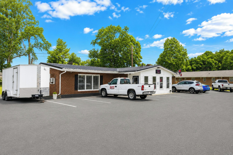 Front of property 4, Rocky Mount Motel near Hwy 220, Franklin