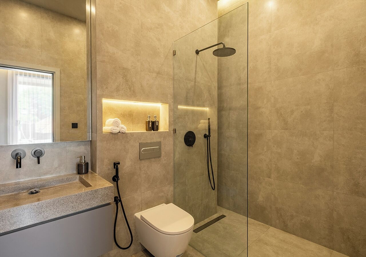 Bathroom 2, Peaceful 2BR Umalas Villa Near Seminyak, Badung
