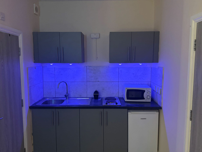 Private kitchen 3, Southall Studio by Elizabeth Line & Heathrow, London
