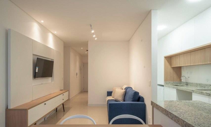 Interior 5, 3BR Apt w/ Pool & gym 180m - Ltt803, Piçarras