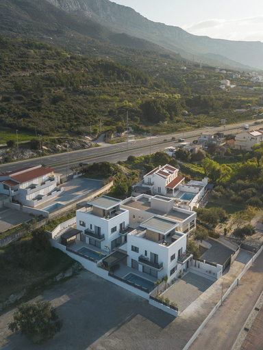 Aerial view 2, Villa Respiro Residence South, Kaštela