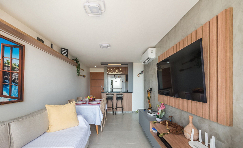 Dining 4, Apart in Condo w/ Pool and BBQ Aga0304, Camaçari