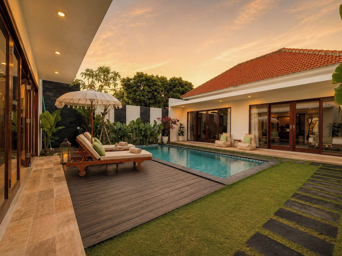 Terrace/patio, 2 Bedroom Pavilion Pool Villa Canggu, Badung