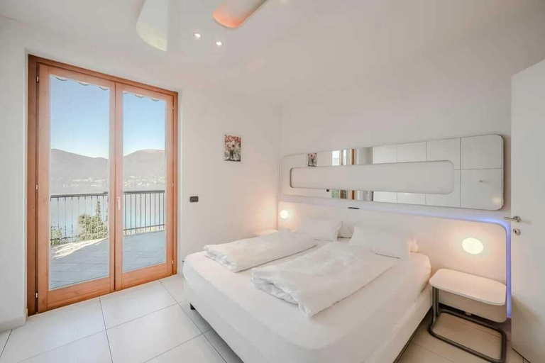 Bedroom 3, Stunning 1 bed Lake Maggiore Apartment, Varese