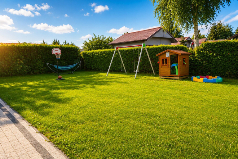 Garden 2, Holiday Homes for 5 People Near the sea, Kamień